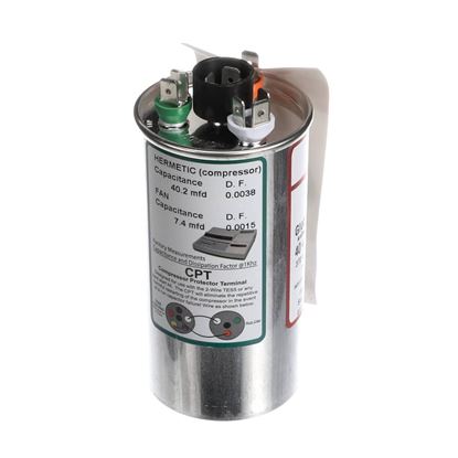 Picture of Trane Capacitor; 40/7.5Mfd 370/440V Rd Usa Made Part# USA2232