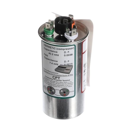 Picture of Trane Capacitor; 40/7.5Mfd 370/440V Rd Usa Made Part# USA2232