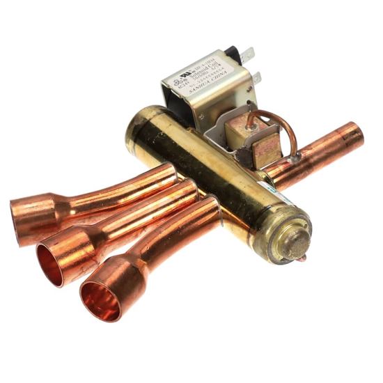 Picture of Trane Valve; Switchover, 3 Ton, .50 Idf X .75 Od, W/ 24V Part# VAL08991