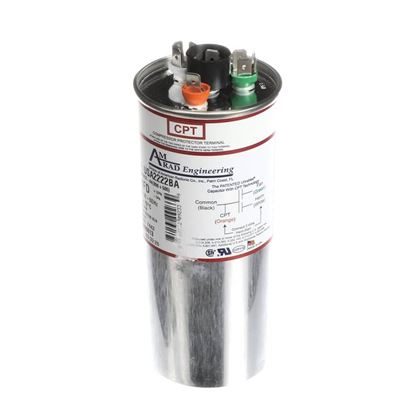 Picture of Trane Capacitor; 80/5Mfd 370/440V Rnd Usa Made Part# USA2222BA