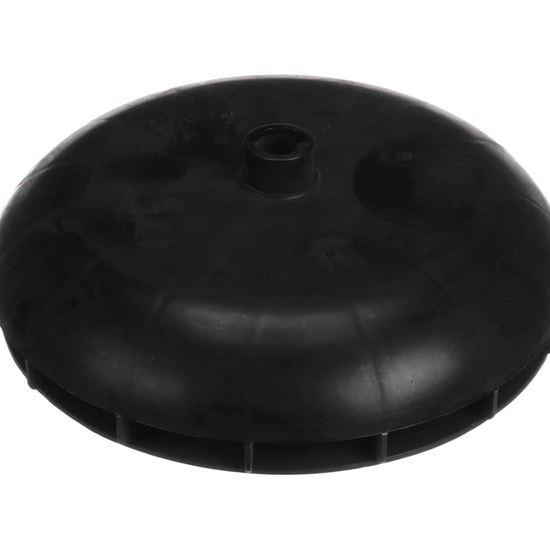 Picture of Trane Slinger, Motor Cover, 7.31 Dia X 1.57 Deep, Black Part# SLG00120