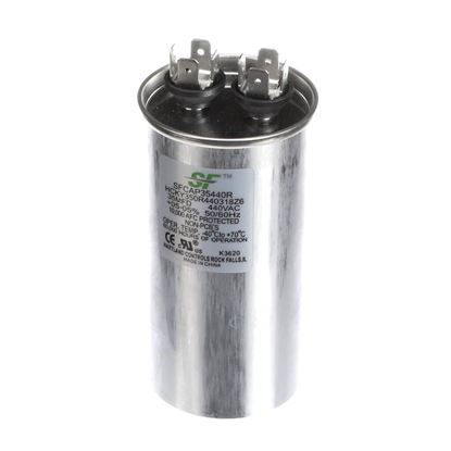 Picture of Trane Capacitor; 35Mfd 370/440V Round Run Capacitor Part# SFCAP35440R