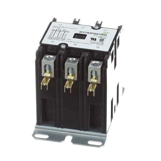 Picture of Trane Contactor; 3P 30A 120Vac / Lugs Part# SFCTR3P30A120VL