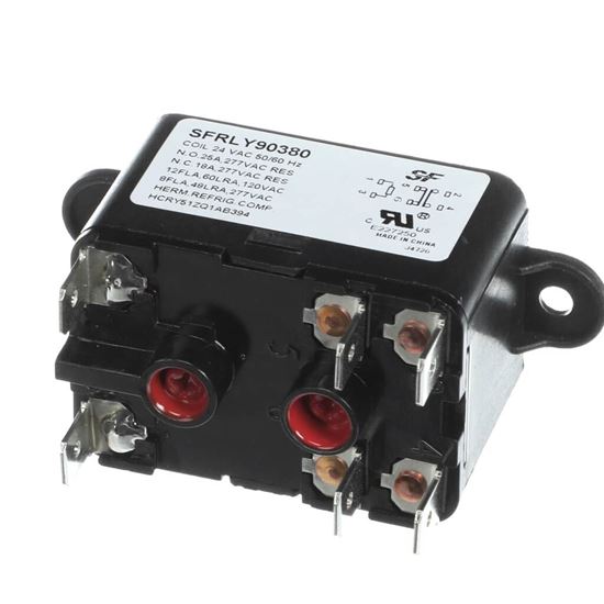 Picture of Trane Relay; 1No/1nc, 24 Vac, 50/60Hz, 1/4In Part# SFRLY90380