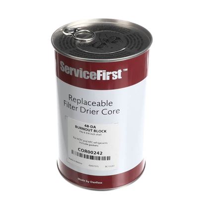 Picture of Trane Core; Replaceable, Filter Drier, 48-Da, Burnout Bl Part# COR00242