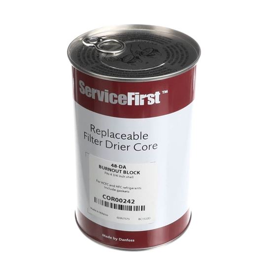 Picture of Trane Core; Replaceable, Filter Drier, 48-Da, Burnout Bl Part# COR00242