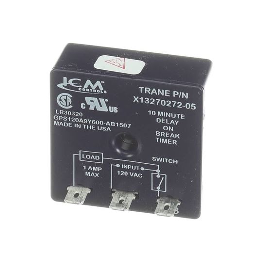 Picture of Trane Timer, Low Pressure, 1A, 10 Min. Part# TMR00060