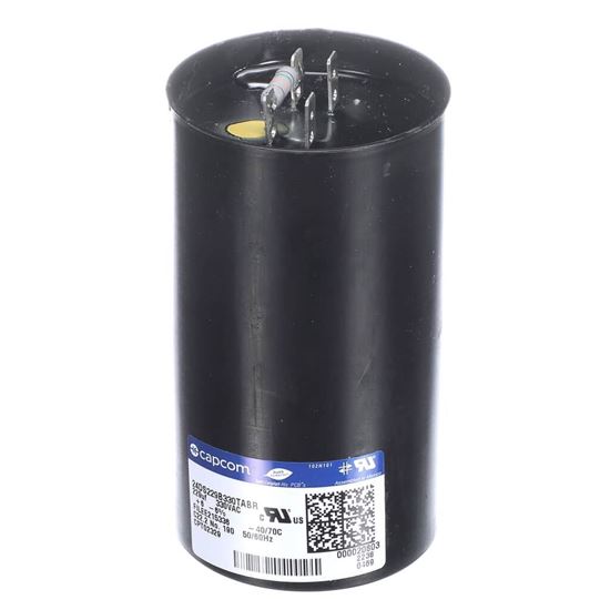 Picture of Trane Capacitor; Start, 229 +/- 5 Mfd, 330V, Round, W/ R Part# CPT02329