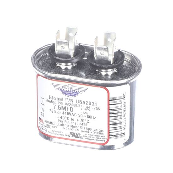 Picture of Trane Capacitor; 7.5Mfd 370/440V Oval Usa Made Part# USA2031