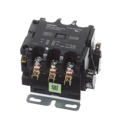 Picture of Trane Contactor 50A 3-Pole Contactor W/ 600 V Part# CTR02881
