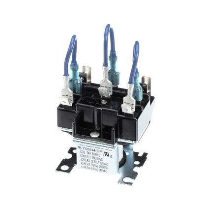 Picture of Trane Relay Control Dpdt 24V Coil 120/600V Part# RLY02534