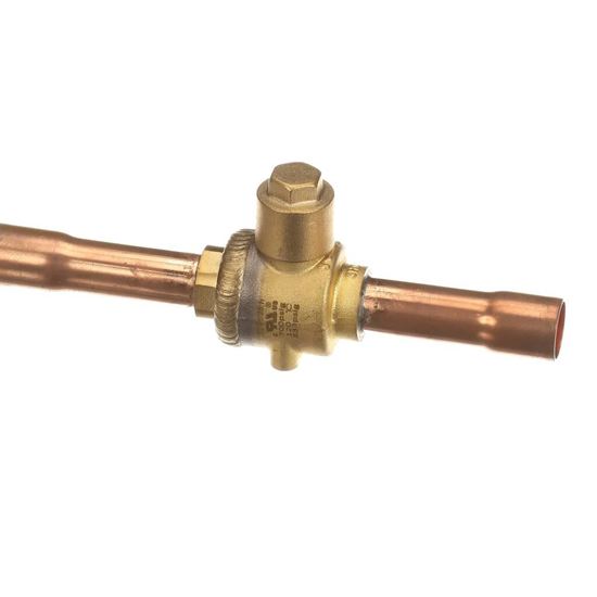 Picture of Trane Valve; .625 Ods-.50 Orf Ball Part# VAL07338