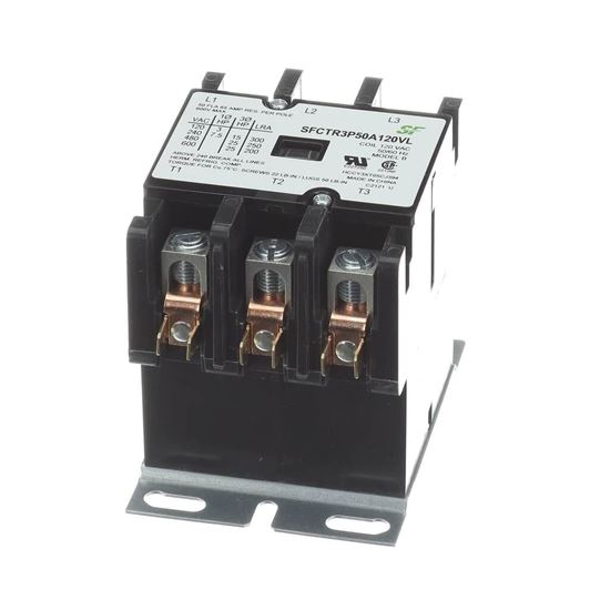Picture of Trane Contactor 3Pole 50A 120V Coil Part# SFCTR3P50A120VL
