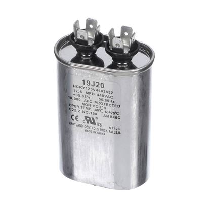 Picture of Lennox Capacitor 12.5Fd440v Oval Part# 19J20