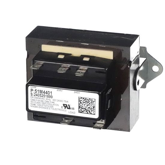 Picture of Lennox 51M4401 Trans 208/240Vpri, 24Vsec, 70Va Part# 27P25