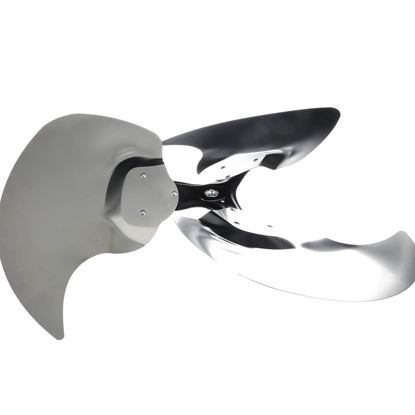 Picture of Trane Fan; Swept Blade, 3 Blade, Aluminum, 28. Part# FAN03907