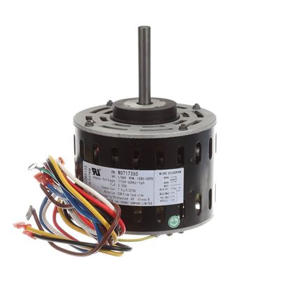 Picture of Trane Motor; 1/5 Hp, 115/60/1, 1080 Rpm, 48 Fr Part# MOT17360