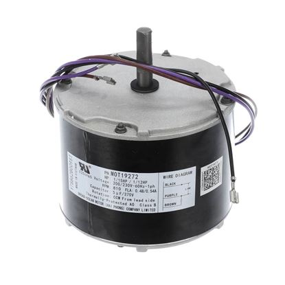 Picture of Trane Motor; Fan 1/12Th Hp 8-Pole Part# MOT19272