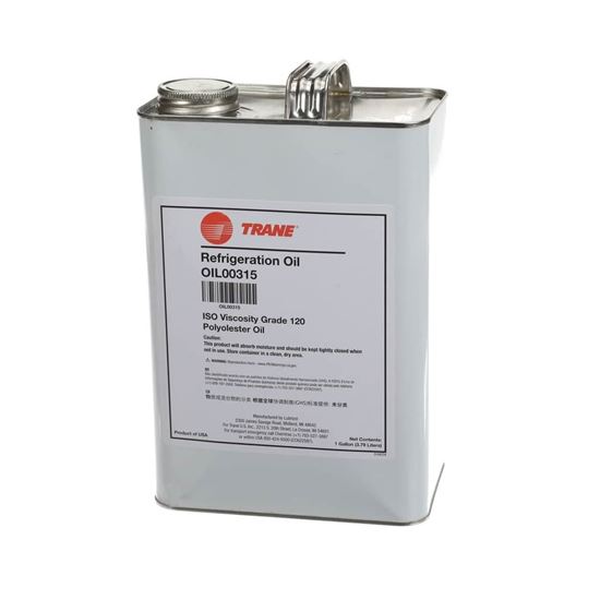 Picture of Trane Oil; Lubricant, Solest 120 Poe-oil, 120 Part# OIL00315