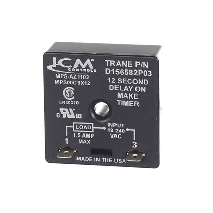 Picture of Trane Relay; Delay On Part# RLY03865