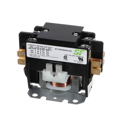 Picture of Trane Contactor; 2P 40A 24Vac / Screws A2l Part# SFCTR2P40A24VSA2L