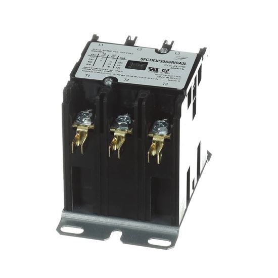 Picture of Trane Contactor; 3P 30 Fla, 600 Vac Max, 24 Va Part# SFCTR3P30A24VSA2L