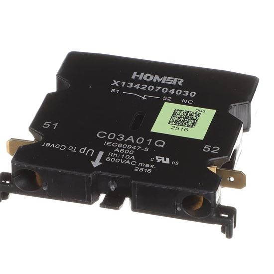 Picture of Trane Switch; Auxiliary, Normally Closed, Side Part# SWT04619