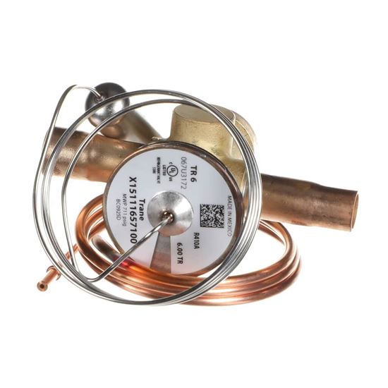 Picture of Trane Valve; Expansion; 6 Ton, 3/8 Odf In X 1/ Part# VAL09589