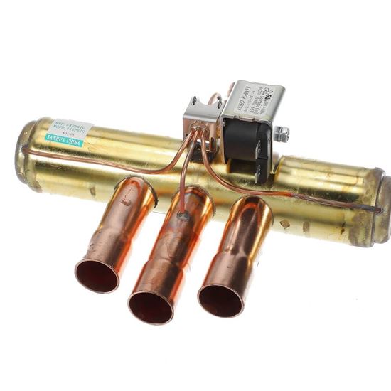 Picture of Trane Valve; Reversing, 4-Way, .88 Odf X .50 O Part# VAL09601