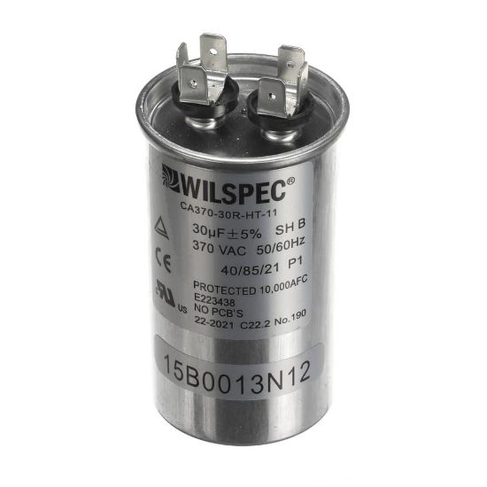 Picture of ClimateMaster Cap 30.0 Mfd 370V Round Part# 15B0013N12