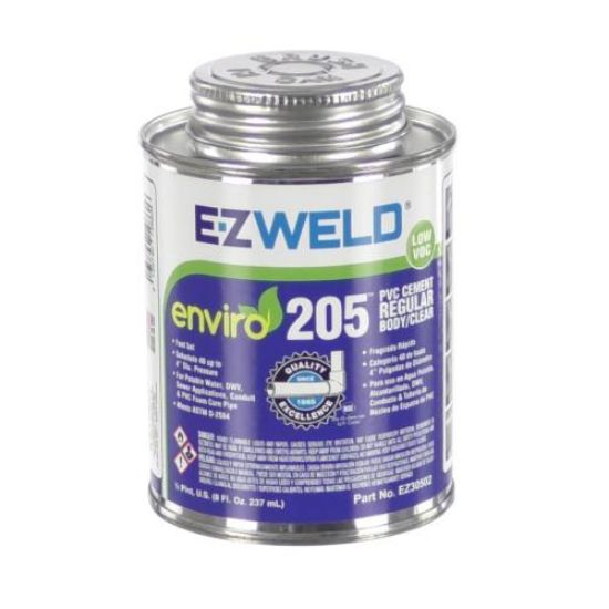 Picture of Hvac Parts E-z Reg Body Clear Cement 8 Oz Part# EZ30502N