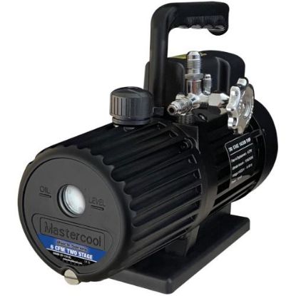 Picture of Master 6 Cfm, 2 Stage Black Series Vacuum Pump Part# 90066-2V-110-BL