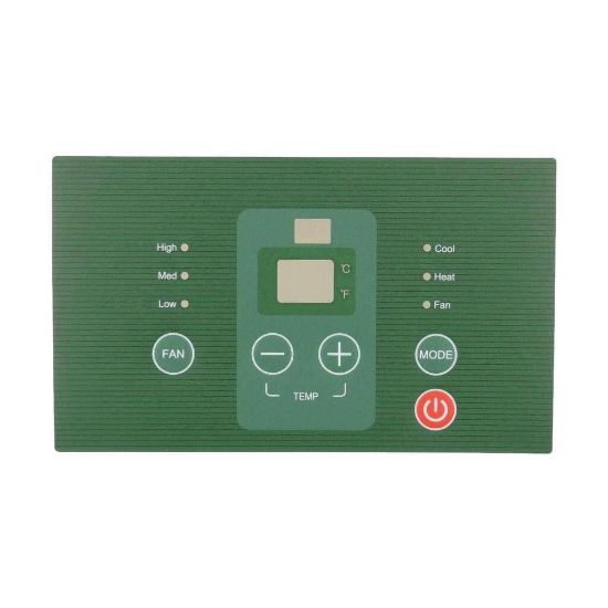 Picture of Midea Display Label (Universal) Part# 16020300A05868