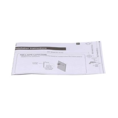 Picture of Midea Installation Template Part# 16176000A64499