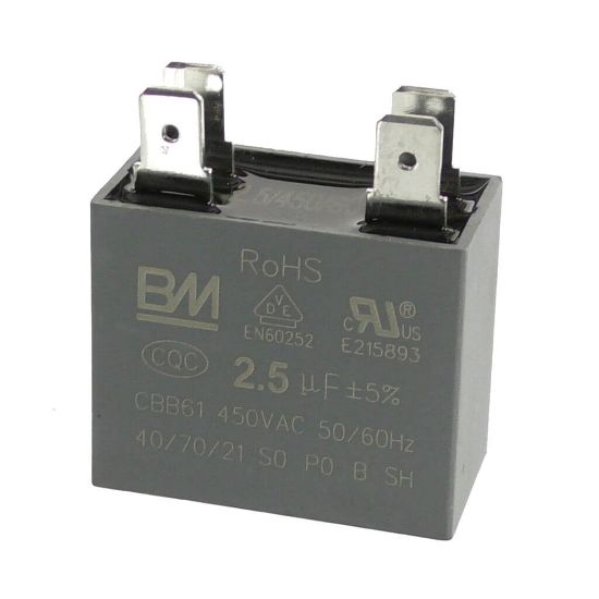 Picture of Midea Capacitor (Fan Motor - 2.5Uf/4 Part# 17400101000019