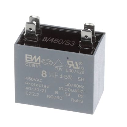 Picture of Midea Capacitor (Fan Motor - 8Uf/450 Part# 17400101000126