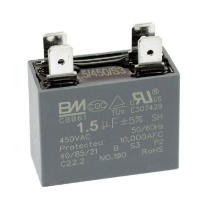 Picture of Midea Capacitor (Fan Motor - 1.5Uf/4 Part# 17400101000081