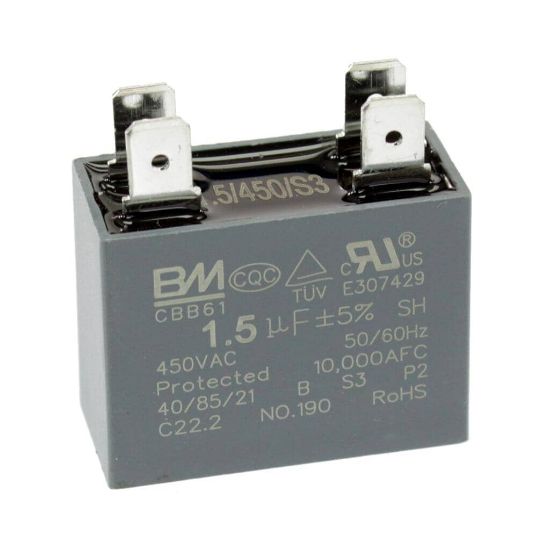 Picture of Midea Capacitor (Fan Motor - 1.5Uf/4 Part# 17400101000081