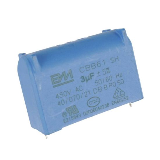 Picture of Midea Capacitor (Fan Motor - 3Uf/450 Part# 17400102000017