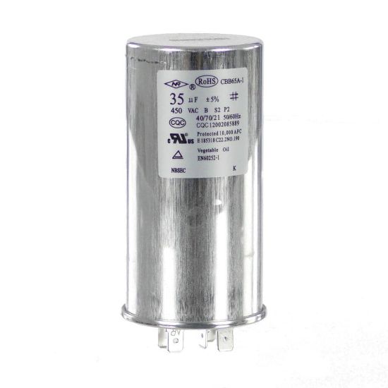 Picture of Midea Capacitor (Compressor - 35Uf/450v) Part# 17400103000055