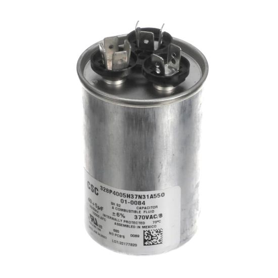 Picture of Nortek Run Cap,dual Round,370v,5+40uf Part# 01-0084