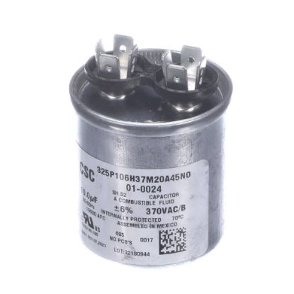 Picture of Nortek Run Cap,round,370v,10uf Part# 01-0024