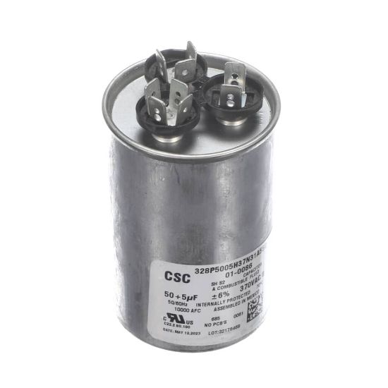 Picture of Nortek Capac,run 50/5/370-Rnd-mtl Part# 01-0086