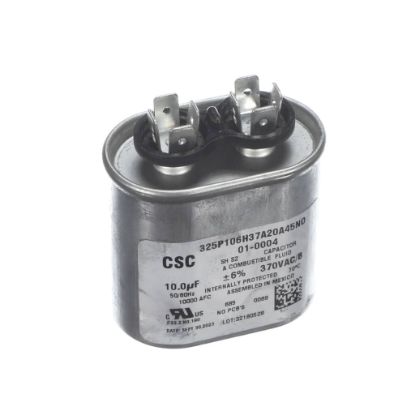 Picture of Nortek Run Cap,oval,370v,10uf Part# 01-0004