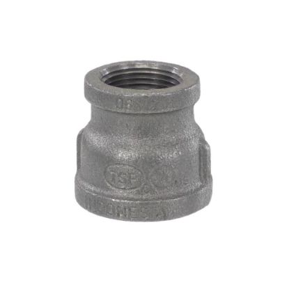 Picture of Rheem Reducing Coupling - Black Pipe Fitting (1-1/4 In. X 1 In.) Part# 660556