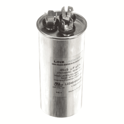Picture of HVAC Lb Round Dual Run Capacitor (1 Pcs) Part# LCD45+5X440R