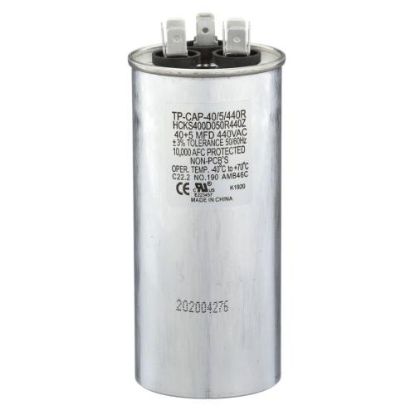Picture of Tradepro Capacitors Round Dual Part# TP-CAP-40/5/440R