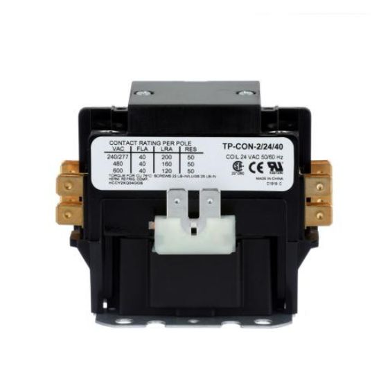Picture of Tradepro Contactor 2 Poles Part# TP-CON-2/24/40