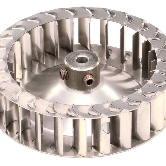 Picture of York Blower Wheel,venter,4 X 1,Ccw,1/4 Bore Part# S1-02632623700