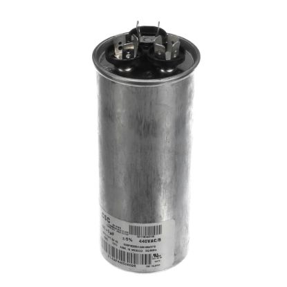Picture of York Capacitor,run Dual,60/5mfd,440v,round Part# S1-CAP4405060DR